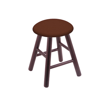 Holland Bar Stool Co Oak Vanity Stool, Medium Finish, Canter Storm Seat RC18OSDC023